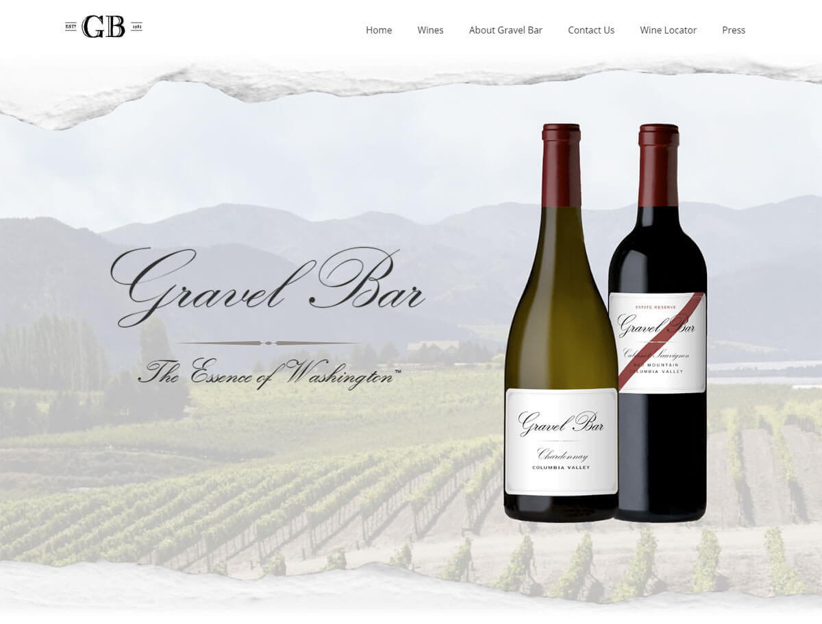 Bradley Brazis flow Designer Gravel Bar Winery